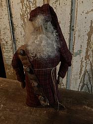 ST-120 Red Plaid Santa   