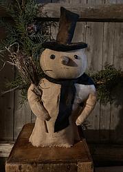 SM-304 Snowpea snowman with broom