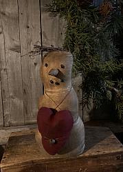 SM-203 Prim snowman with heart