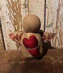 A-20 Angel doll with heart