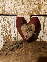 M-503 Cranberry heart