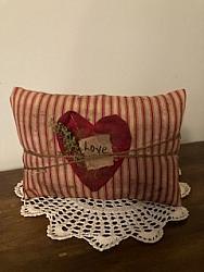 P-59 Pillow with heart