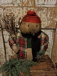 SM-314 Snowman with broom