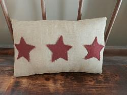 P-36 3 cranberry stars