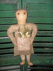 D-182 Doll with bag of herbs    