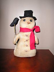 SM-261 Folk Snowman   