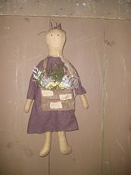 D-183 Doll with apron   